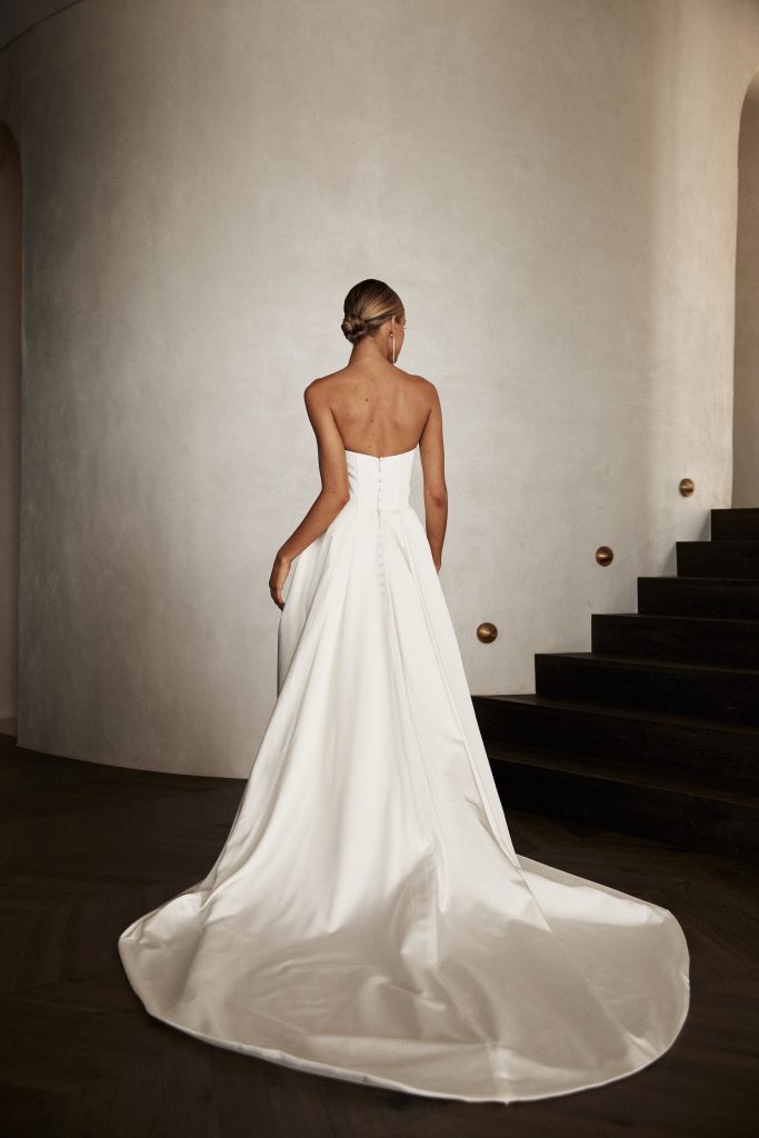 Robe de mariée Huntleigh Jane Hill, vue de dos