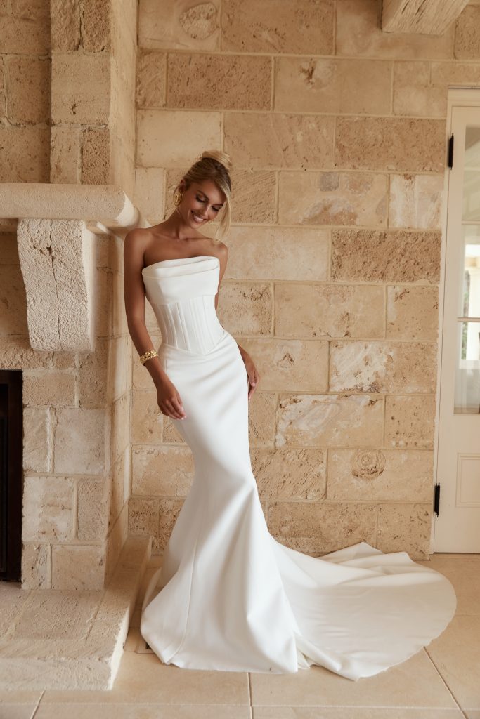 Robe de mariée Jane Hill chez Lilie par Dragone