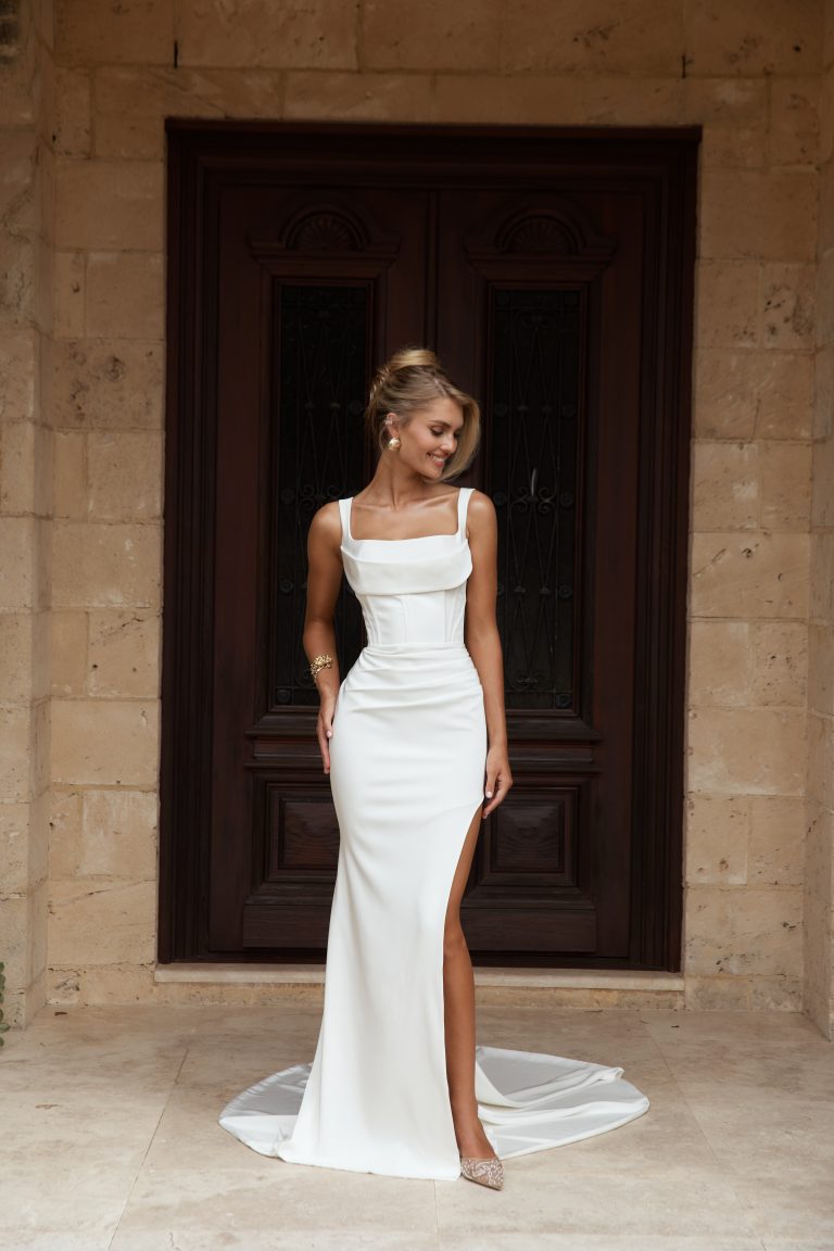 Robe de mariée Jane Hill chez Lilie par Dragone