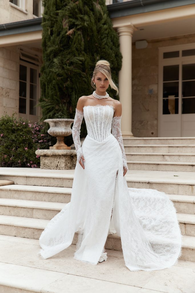 Robe de mariée Jane Hill chez Lilie par Dragone
