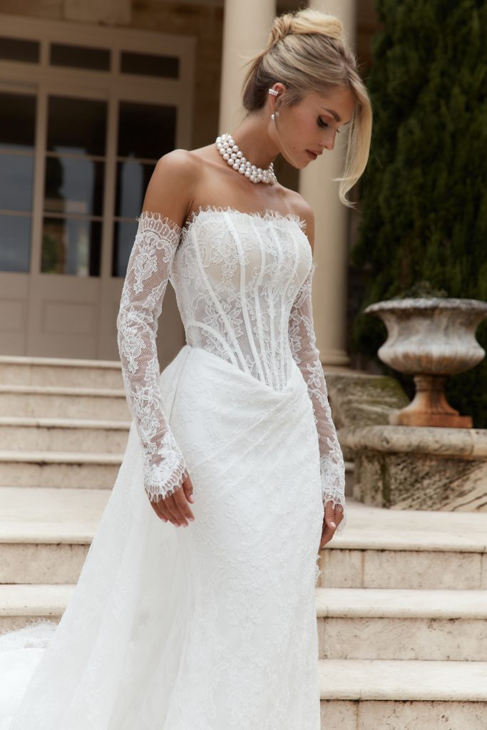 Robe de mariée Jane Hill chez Lilie par Dragone